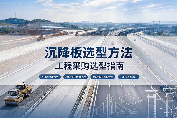 青海沉降板选择方法