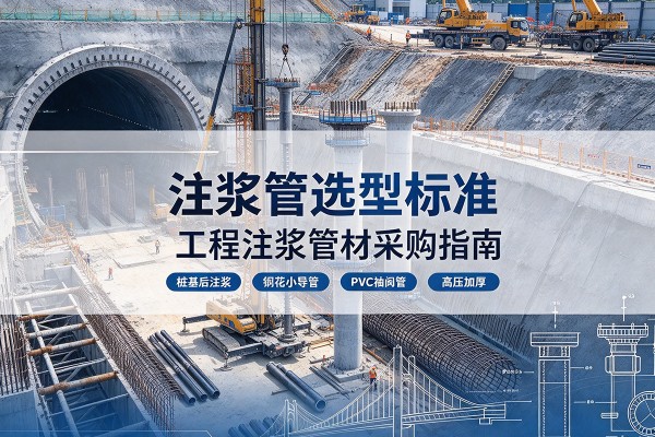青海注浆管选型标准