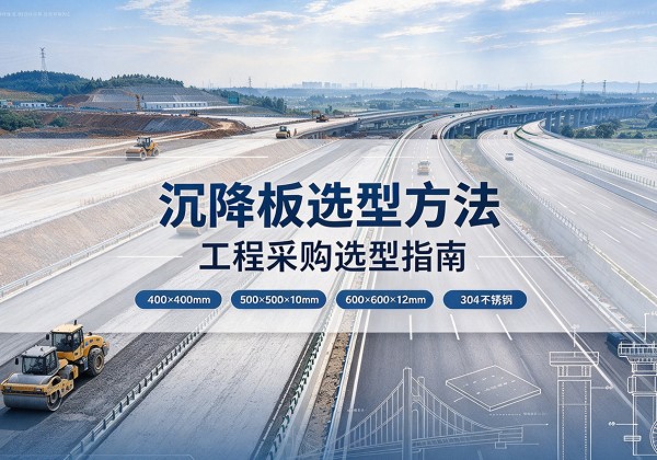青海沉降板选择方法