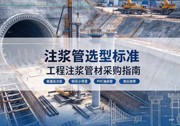 青海注浆管选型标准
